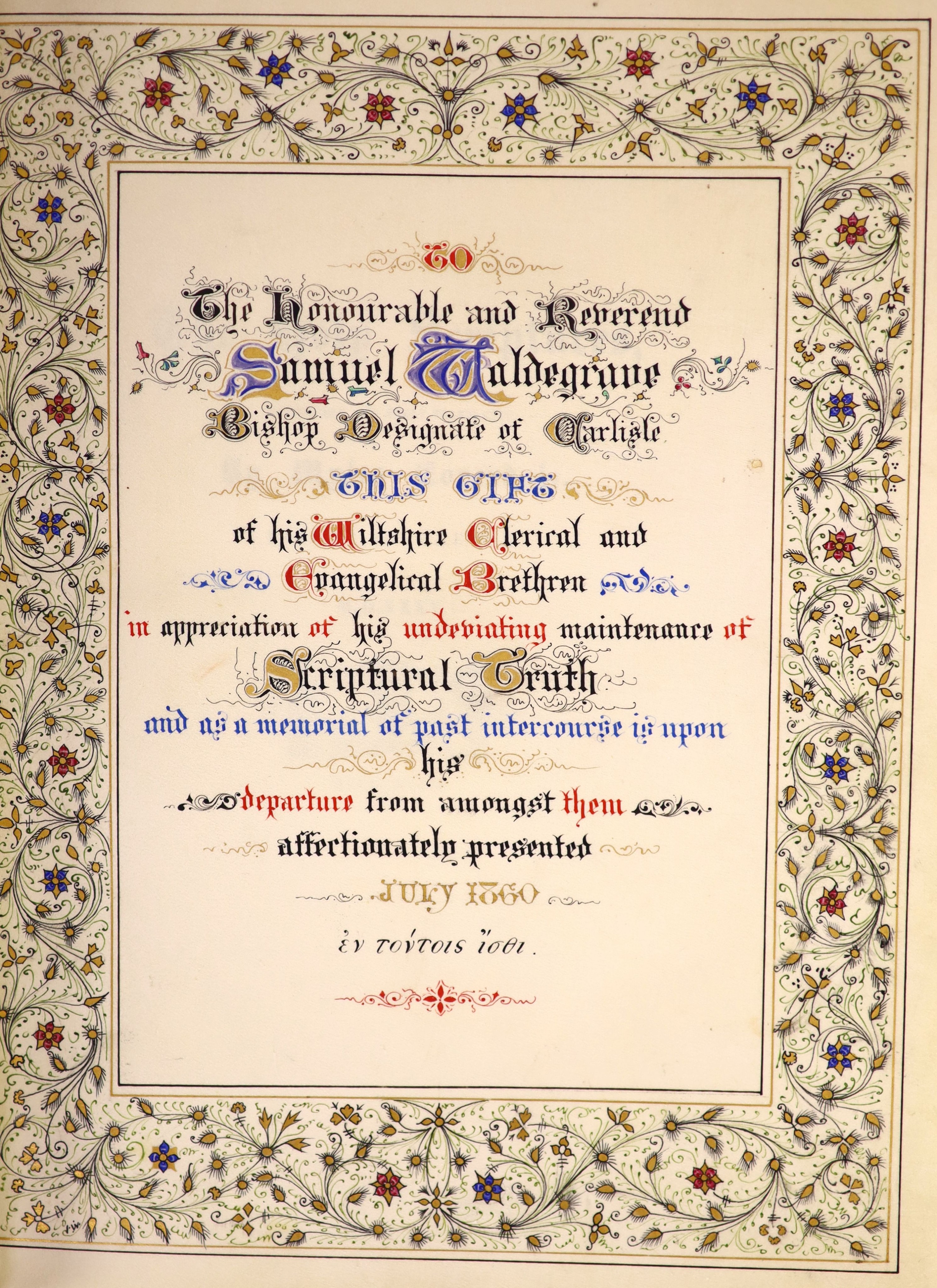 [Holy Bible] The Holy Scriptures of the Olde and Newe Testamente; with the Apocripha: faithfully translated from the Hebrue and Greke by Myles Coverdale ...